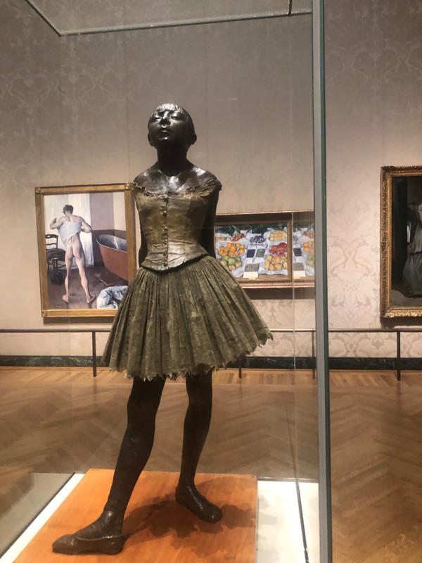 Little Fourteen-Year Old Dancer by Edgar Degas