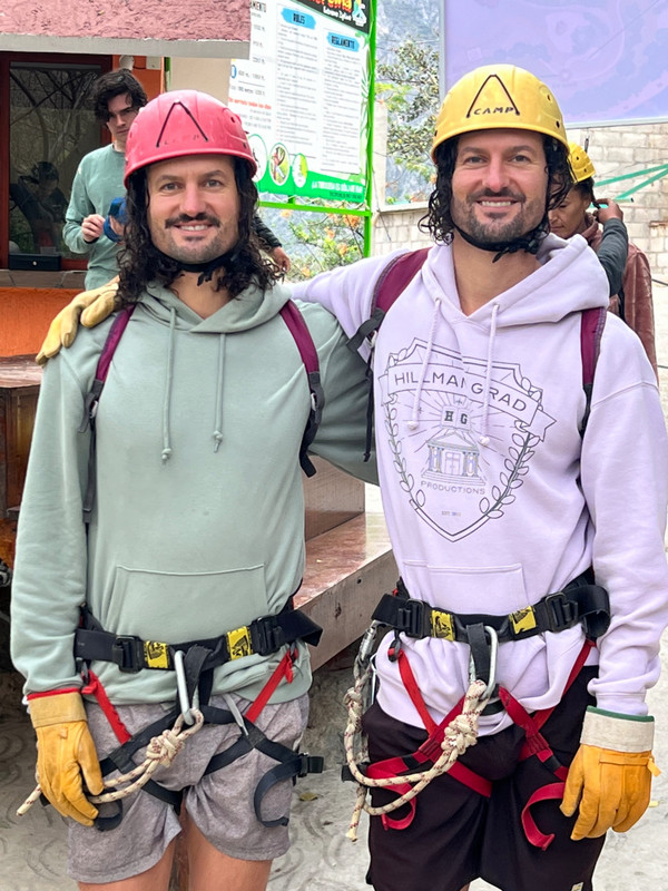 Ready to zip line