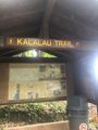 Beginning of Kalalau Trail