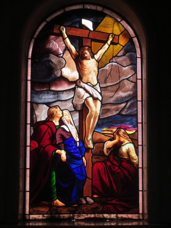 Stained Glass in Tomb