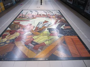 Metro Floor Art