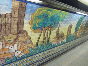 Metro Station Art