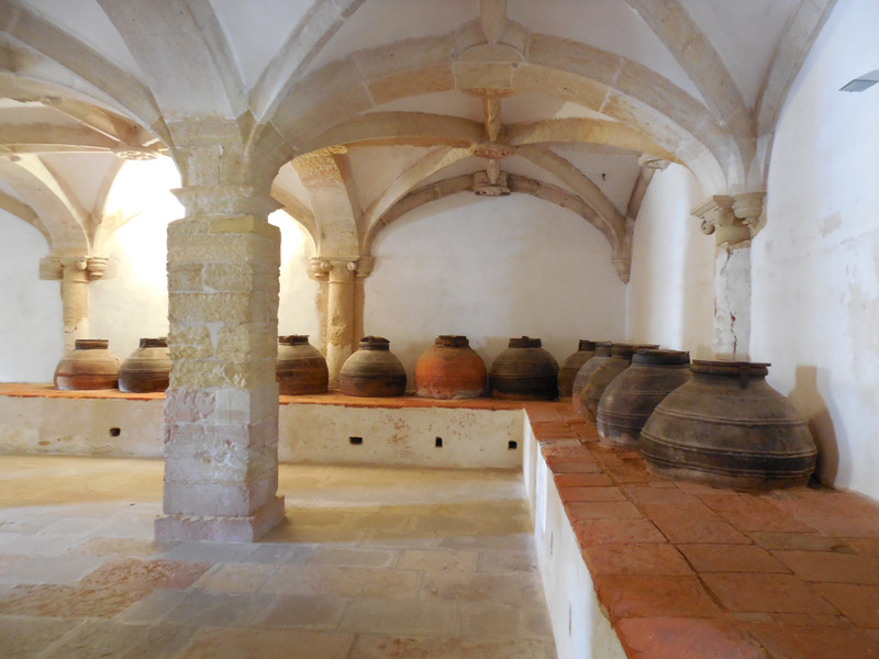 Tomar Monastery- where they store olive oil