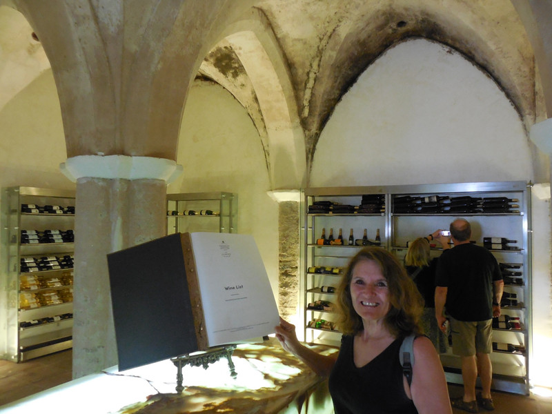  Wine cellar held water when it was a monestary 