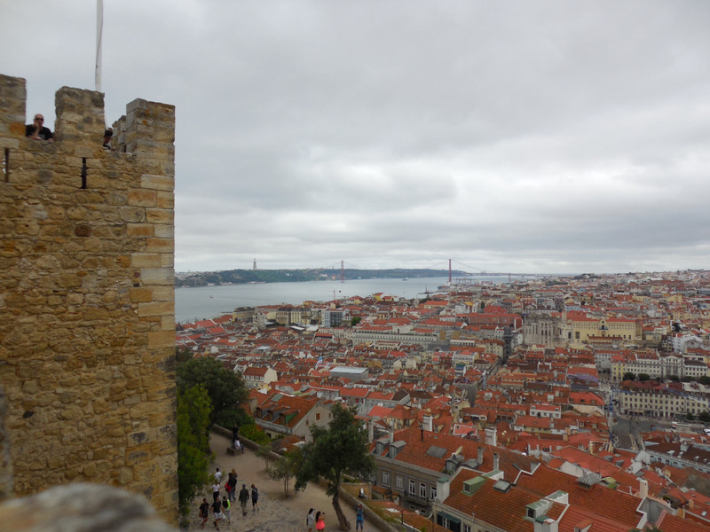 Lisbon from the castle