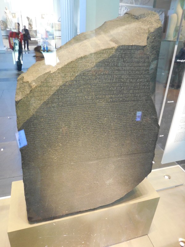 Rosette Stone British Museum 
