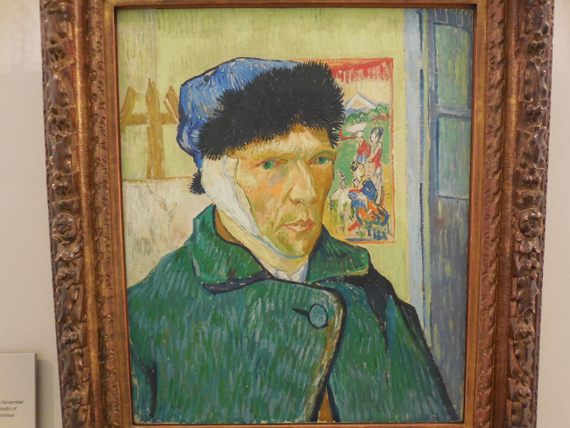 Van Gogh, Self Portrait at Courtauld 