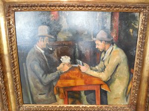 Cezanne The Card Players at the Courtauld