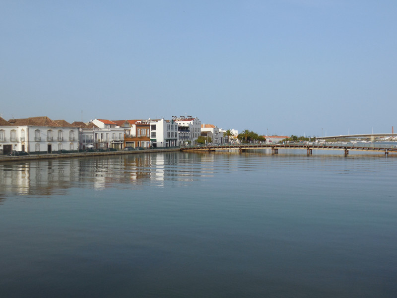Tavira is on a river
