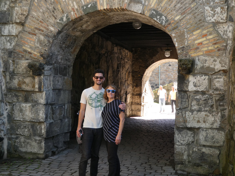 Christopher and I at Akershus Castle 