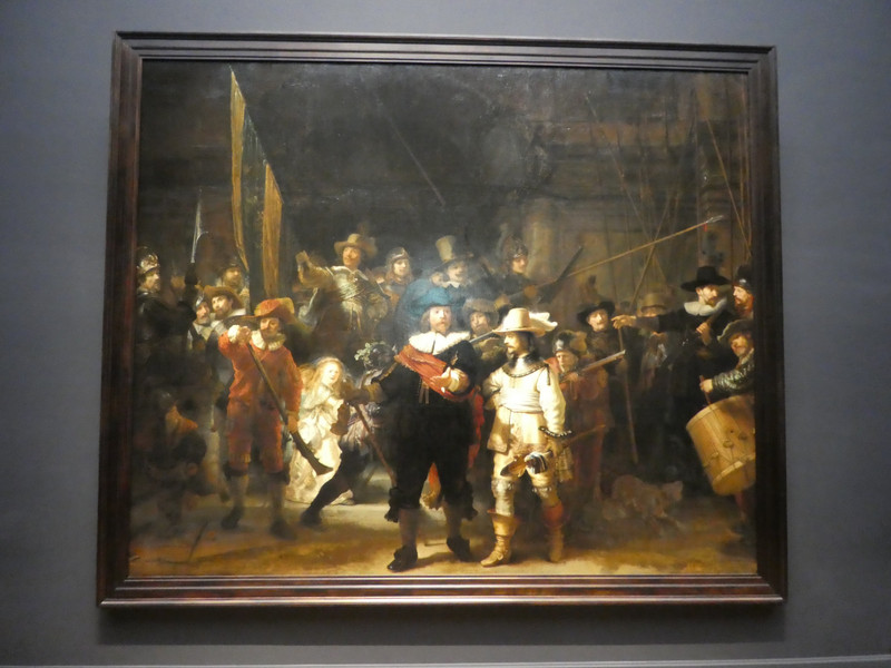 The Nightwatch at Rijksmuseum by Rembrandt 