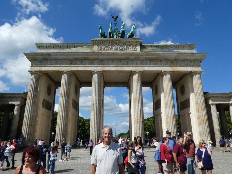 Mark at Brandenburg Gate