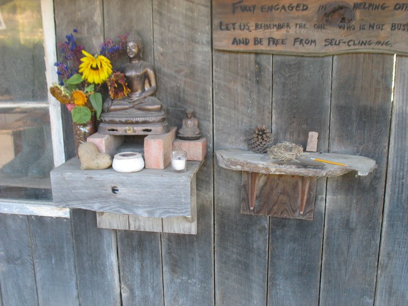 tool shed altar