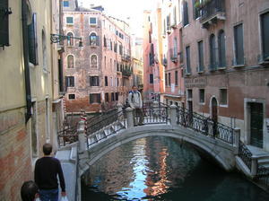 me on a bridge in Venice!!