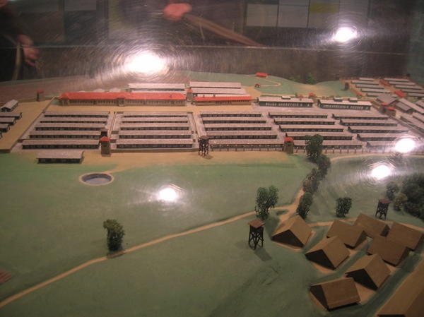 Model of the camp