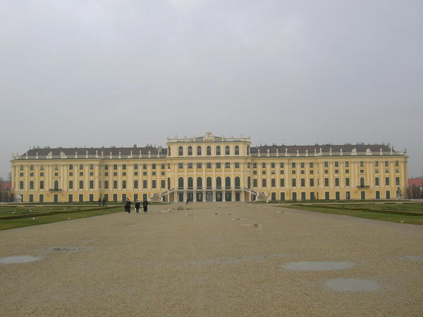 The back of the Palace