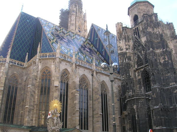 back of St. Stephens Cathedral