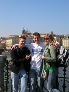Drake Students in Prague