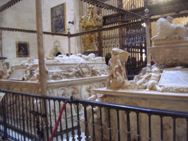 Isabella and Ferdinand's tombs