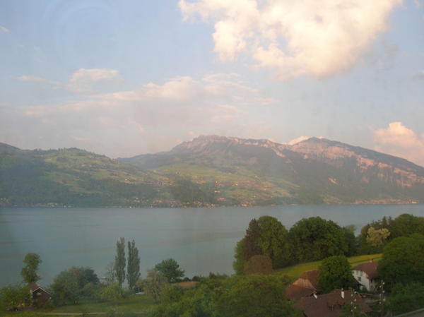 Train ride to Interlaken
