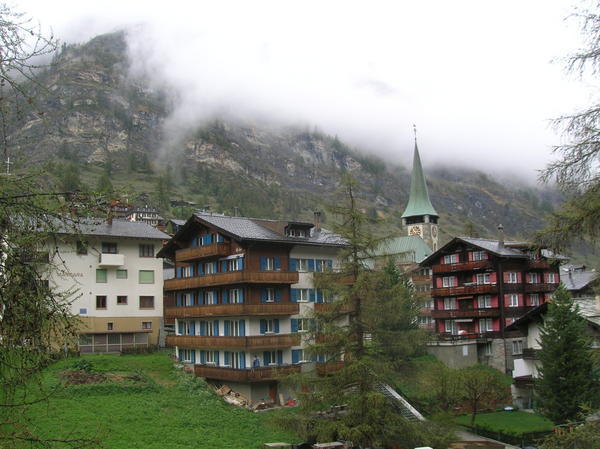 Zermatt, outside my hostel