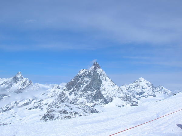 Italian side of the Matterhorn