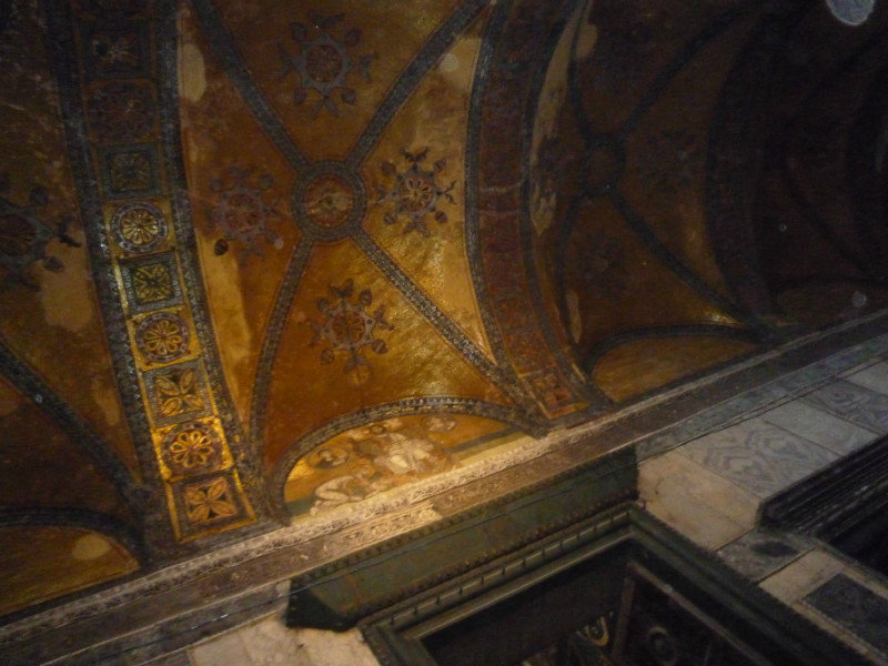 ceiling of Hagia Sophia