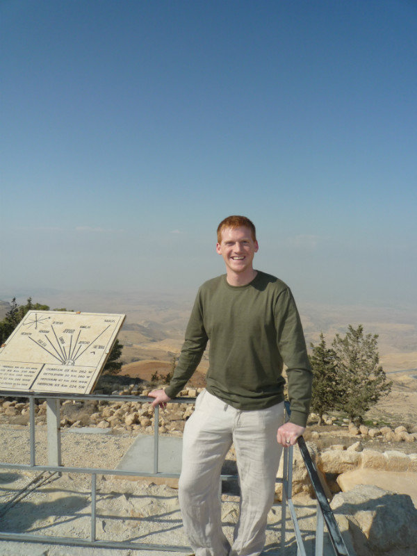 Mike at Mount Nebo