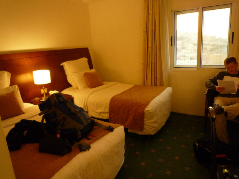 Petra hotel room