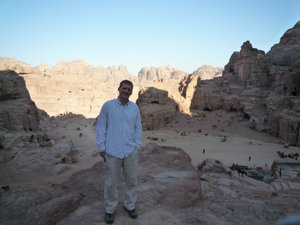 Mike in Petra