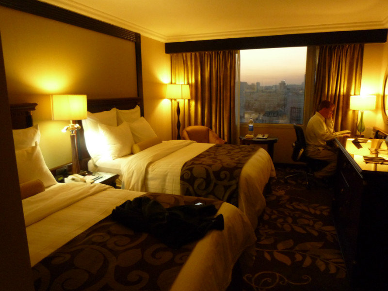 hotel room in Amman