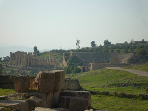 The South Theater and Temple of Zeus