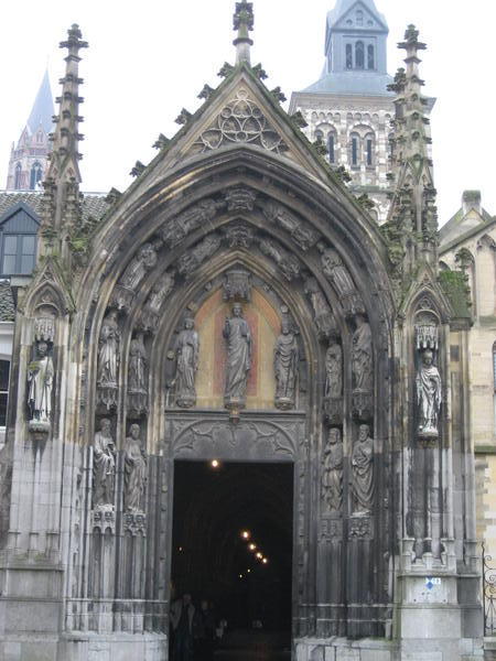Entrance to the Church of St. Servatius