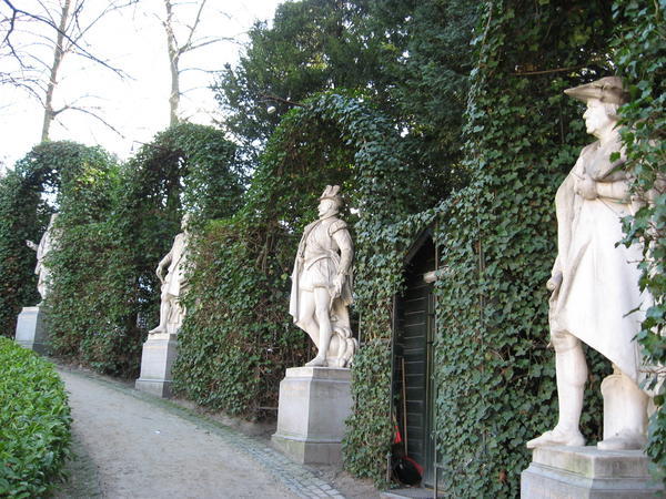 Statues in the garden