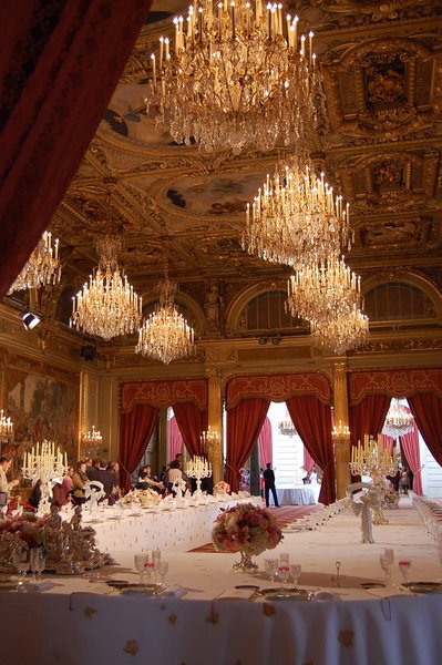Banquette hall of the Elysee