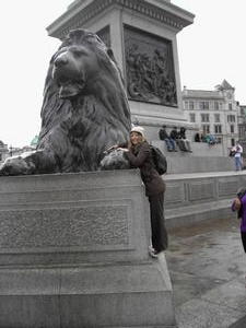 Trafalgar Lion and Me