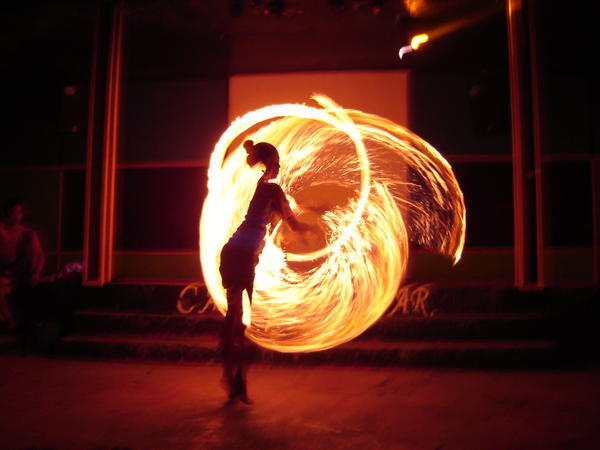 Fire Dancing in Phi Phi