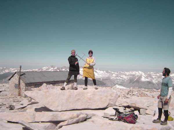 Britt and I on top of Mt. Whitney