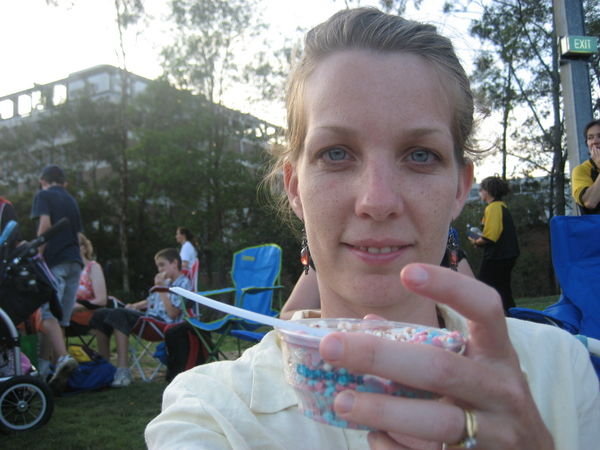 me and my dippin dots!