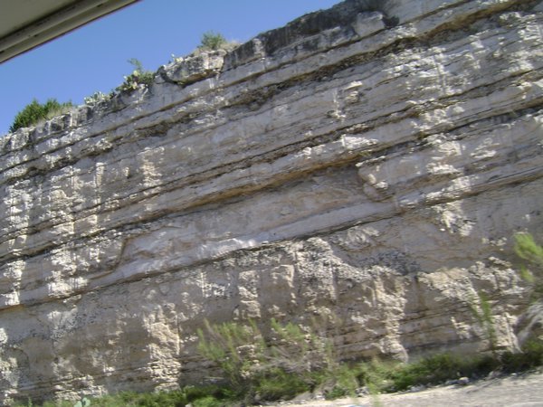 neat striations in Texas