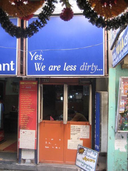 Yes, we are less dirty...
