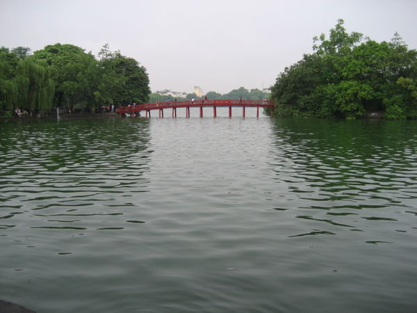 Lake in Hanoi's old quarter
