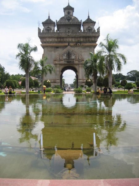 Arch in Vientiane