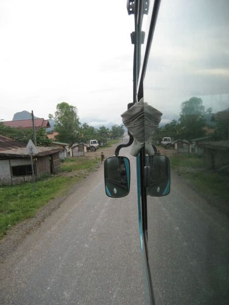 Bus to Vang Vieng