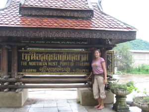 Northern most point in Thailand