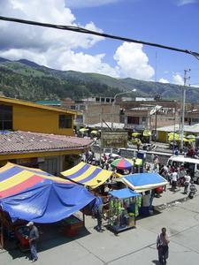 Huaraz Market Stalls