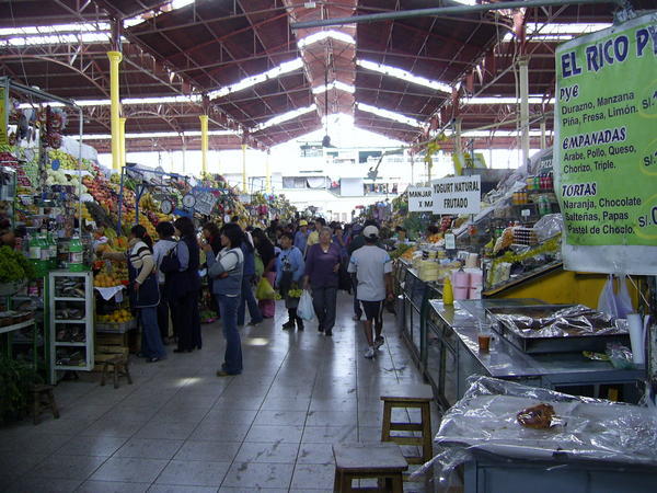 A busy market