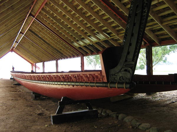 Maori War Canoe