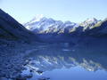 Stunning reflection of Mount Cook