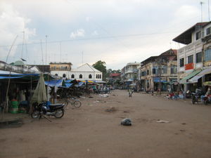 The messy town of Kratie